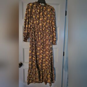 Universal thread small beautifully colored floral dress